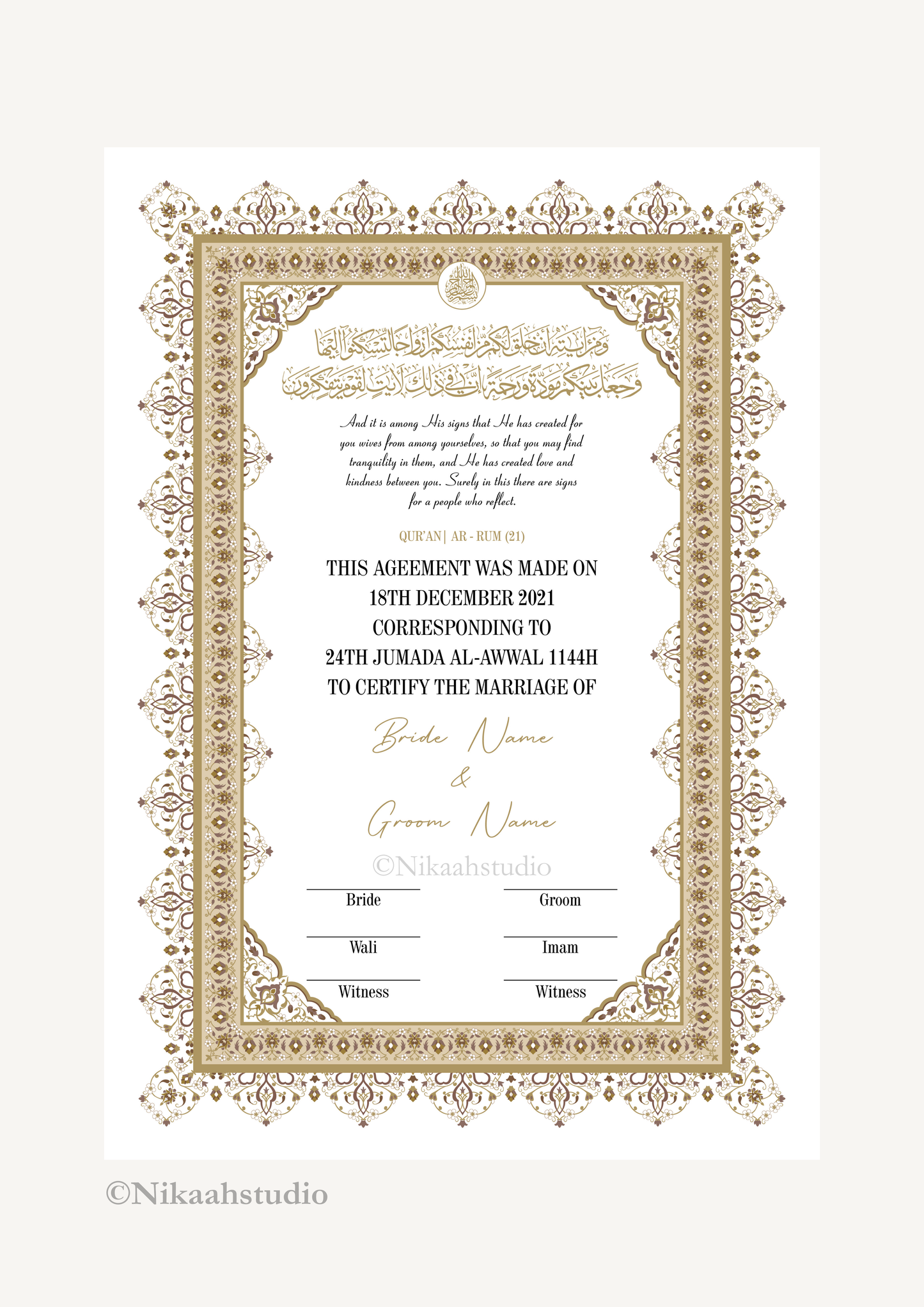 Amani's Vow